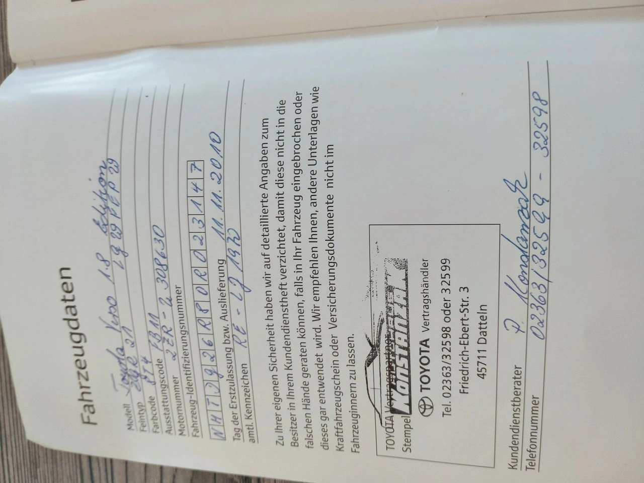 Toyota Verso - Zdjęcie 24