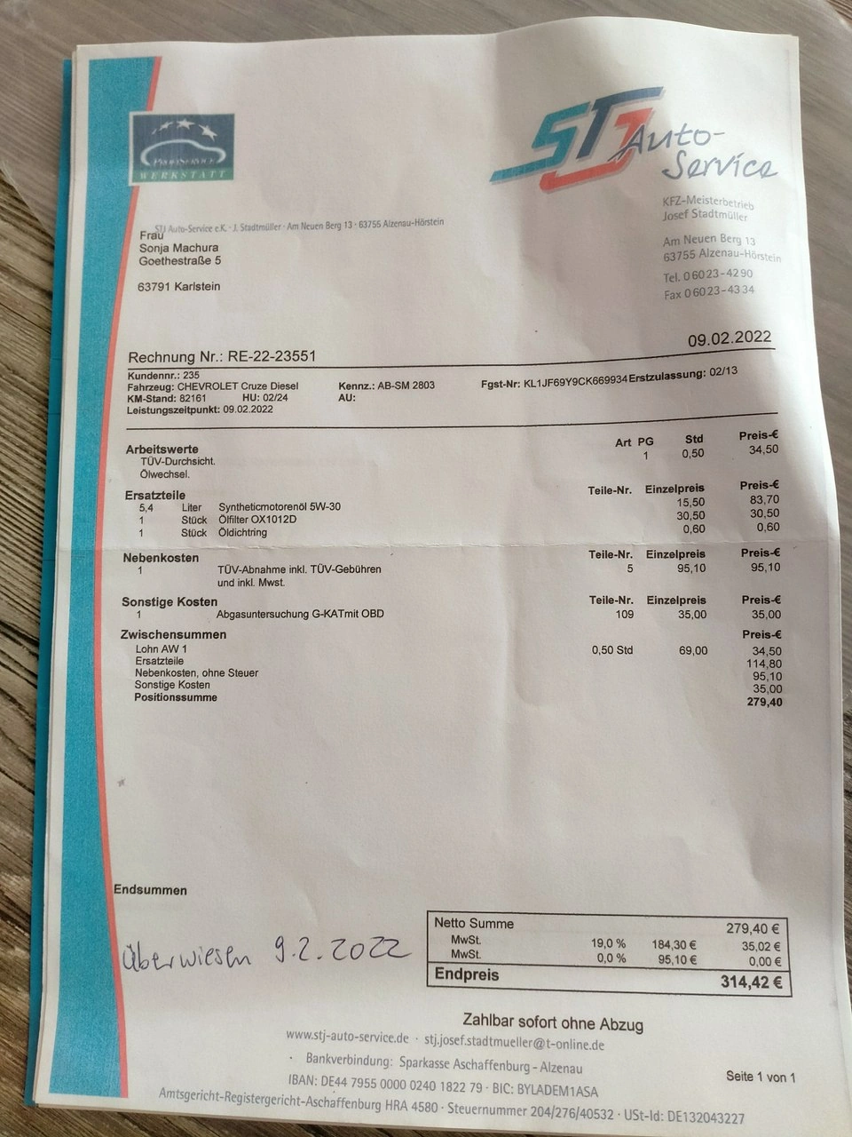 Chevrolet Cruze - Zdjęcie 29