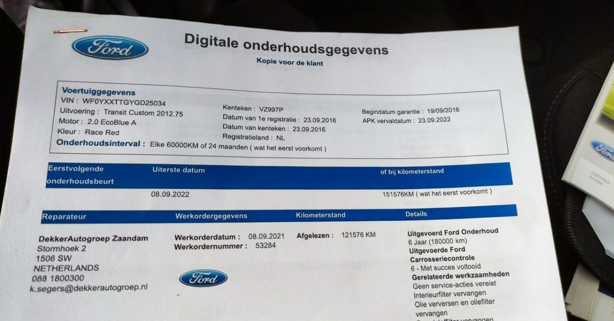 Ford Transit Custom - Zdjęcie 34