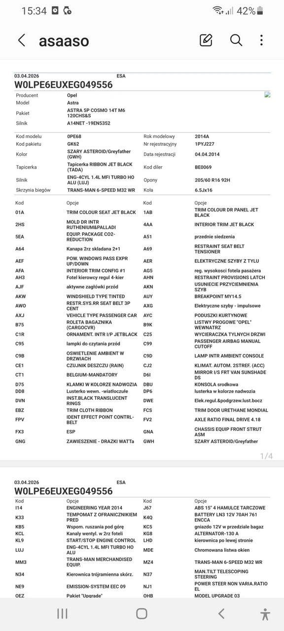 Opel Astra - Zdjęcie 38