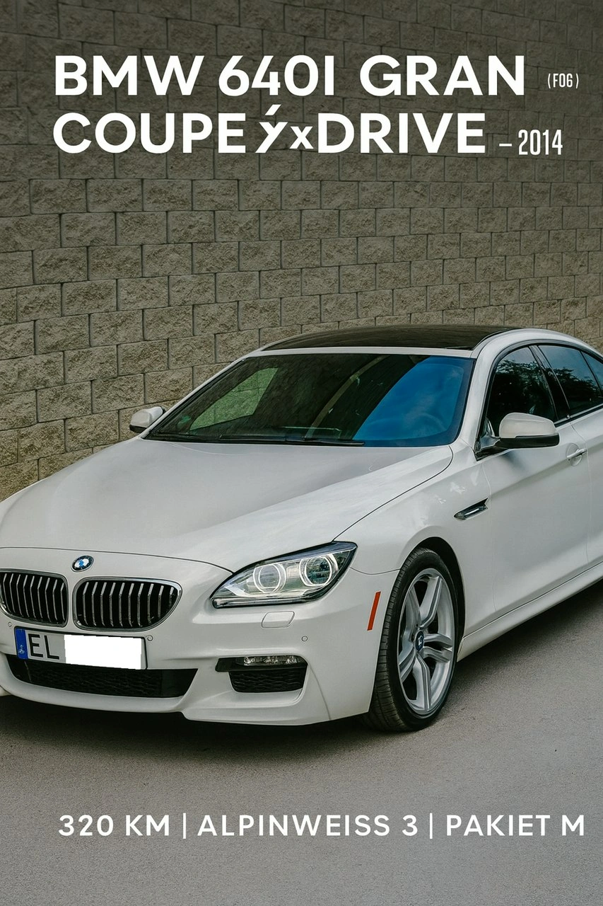 BMW 640 - Główne zdjęcie