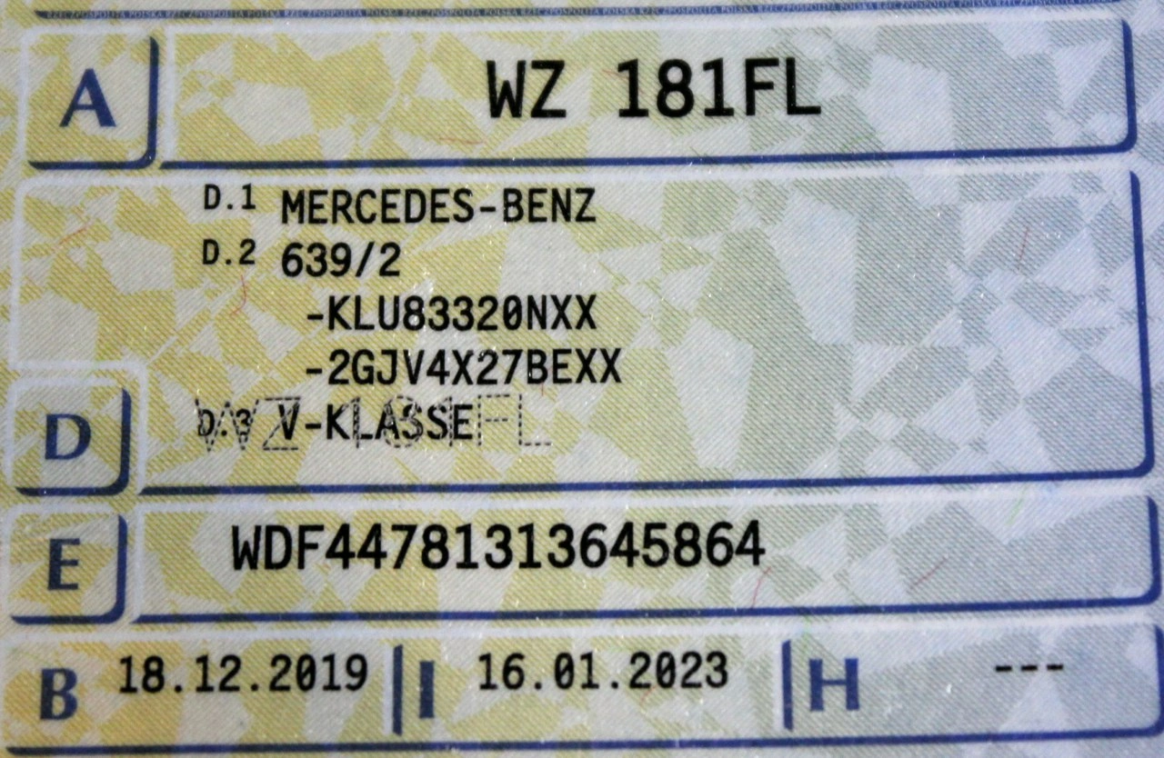 Mercedes V 300 - Zdjęcie 6