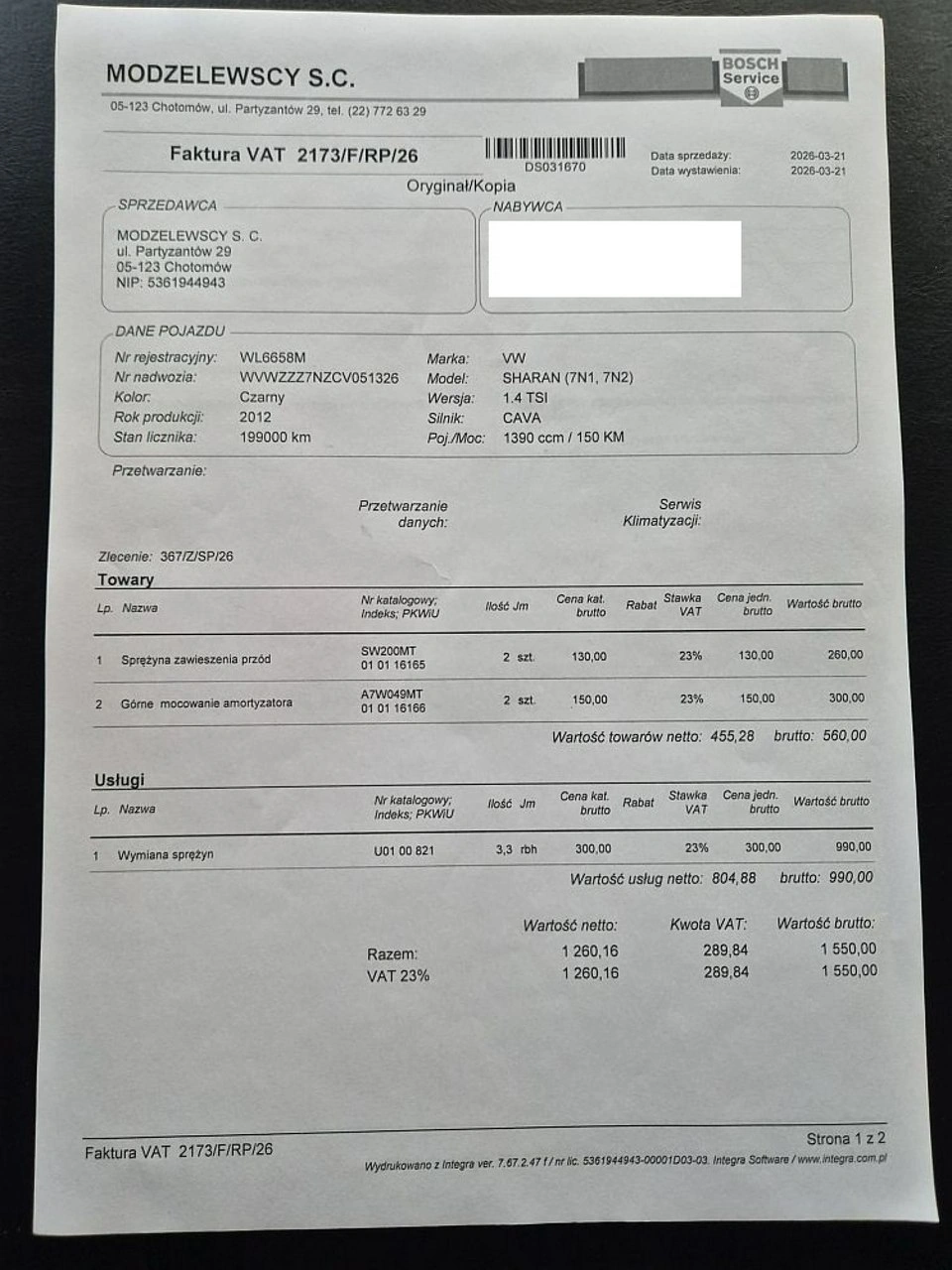 Volkswagen Sharan - Zdjęcie 34