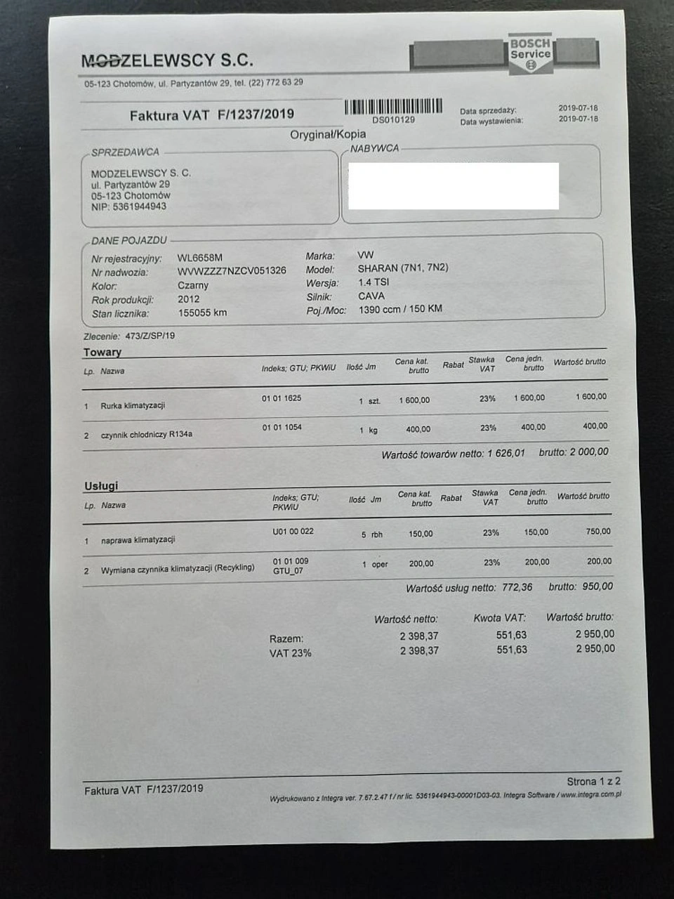 Volkswagen Sharan - Zdjęcie 43