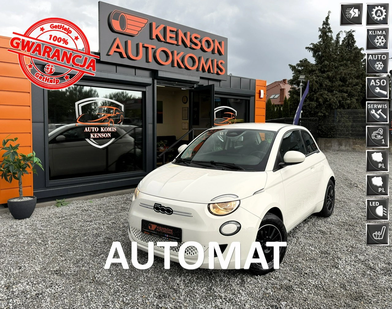 Fiat 500e - Główne zdjęcie
