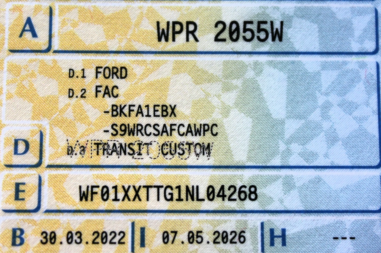 Ford Transit Custom - Zdjęcie 6