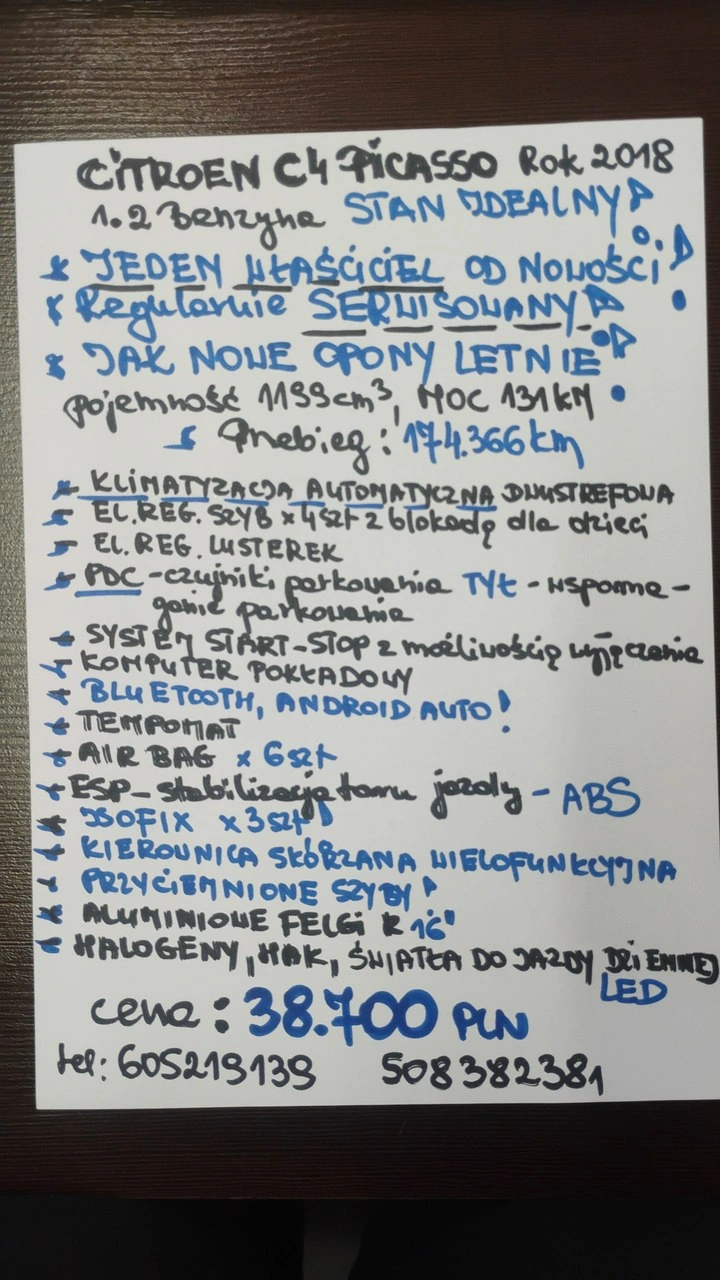 Citroën C4 Picasso - Zdjęcie 30