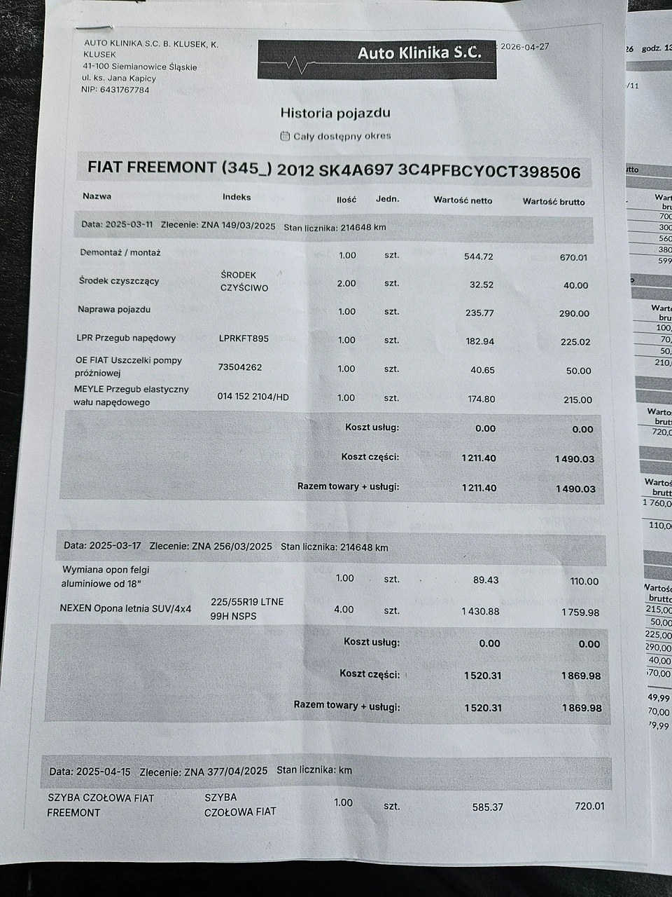 Fiat Freemont - Zdjęcie 16