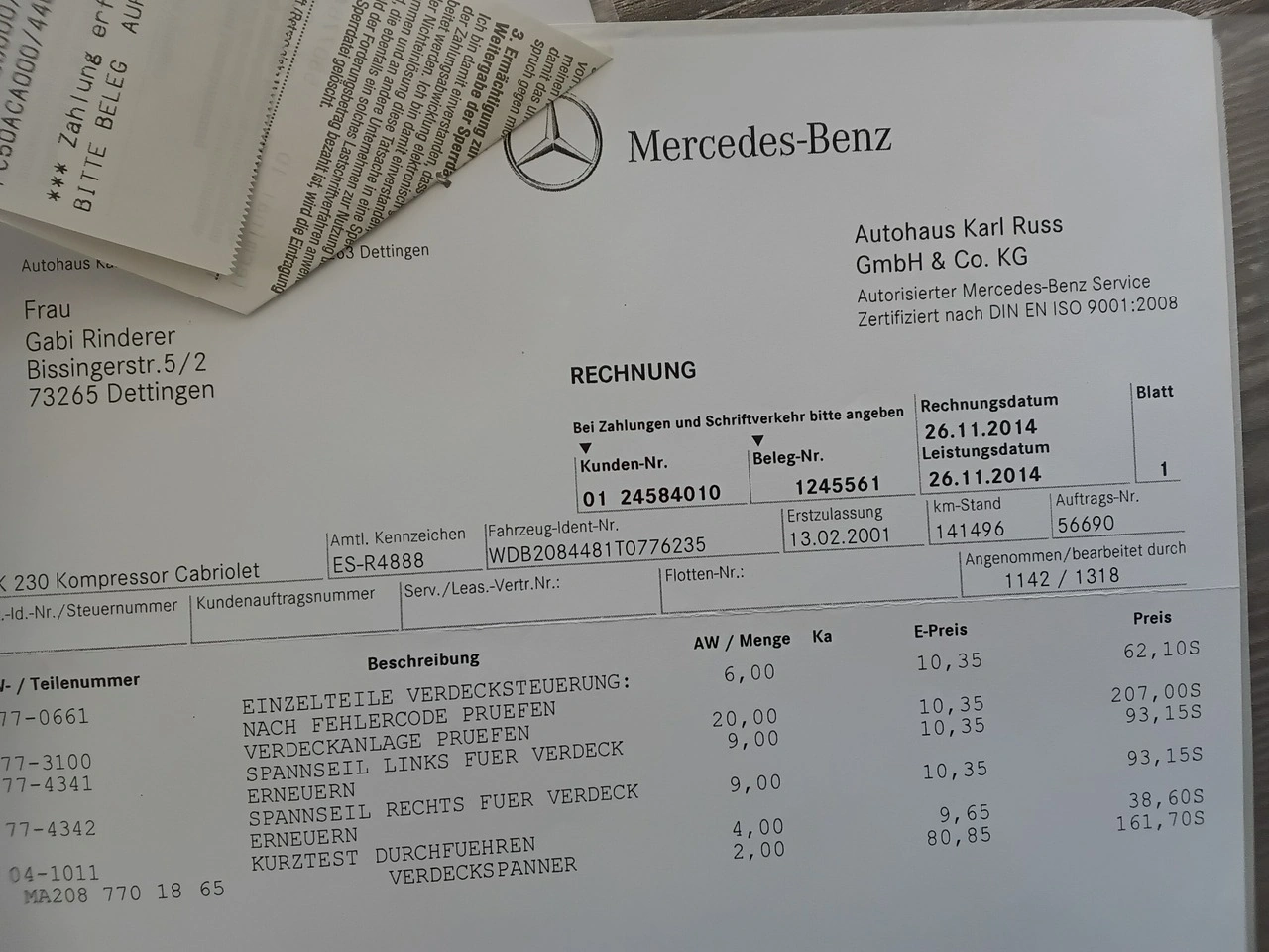 Mercedes CLK 230 - Zdjęcie 34