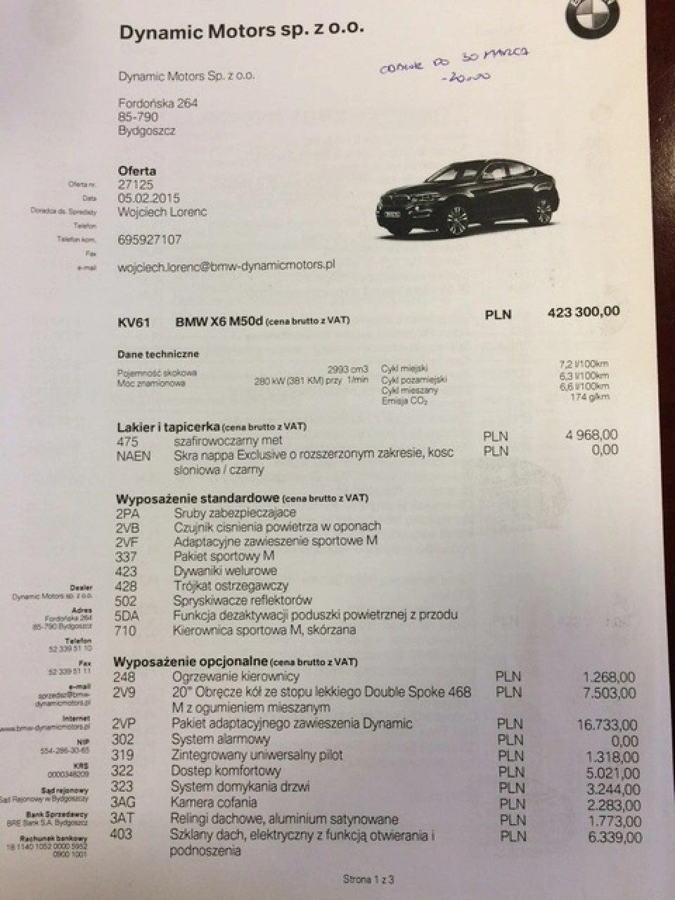 BMW X6 M50 - Zdjęcie 36