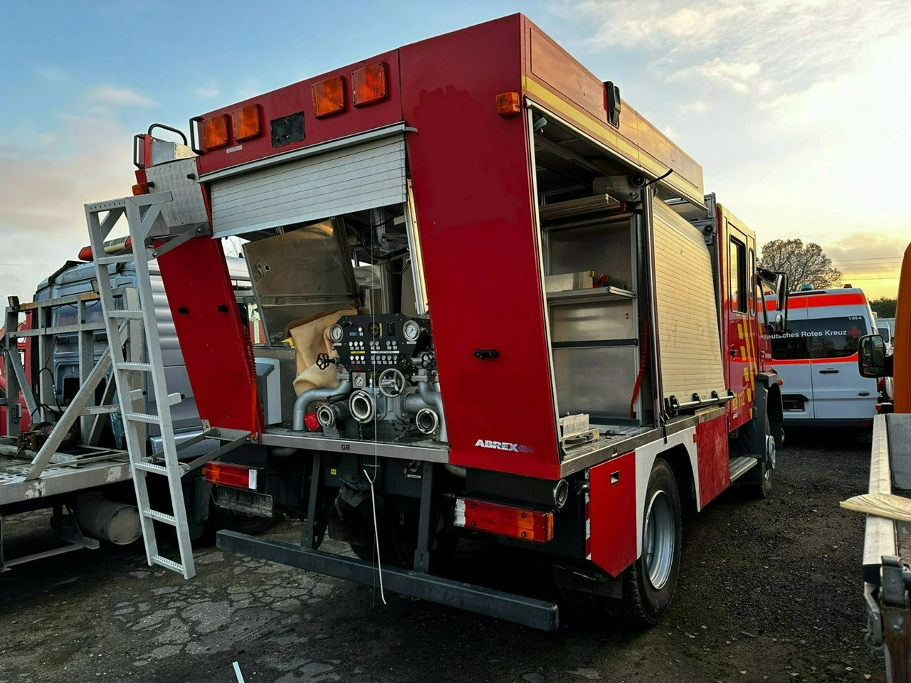 Mercedes Atego 918 Straż Pożarna 4X4  Wóz strażacki 2006 - Zdjęcie 6