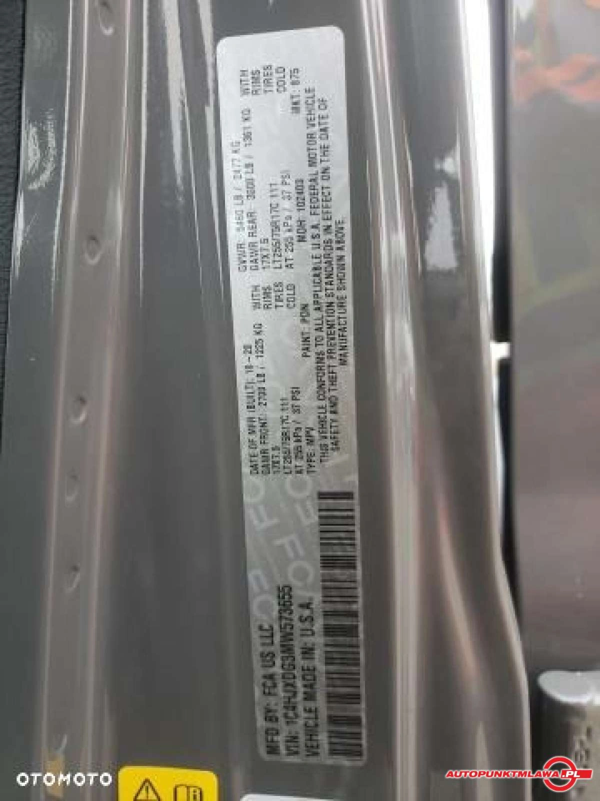 Jeep Wrangler - Zdjęcie 9