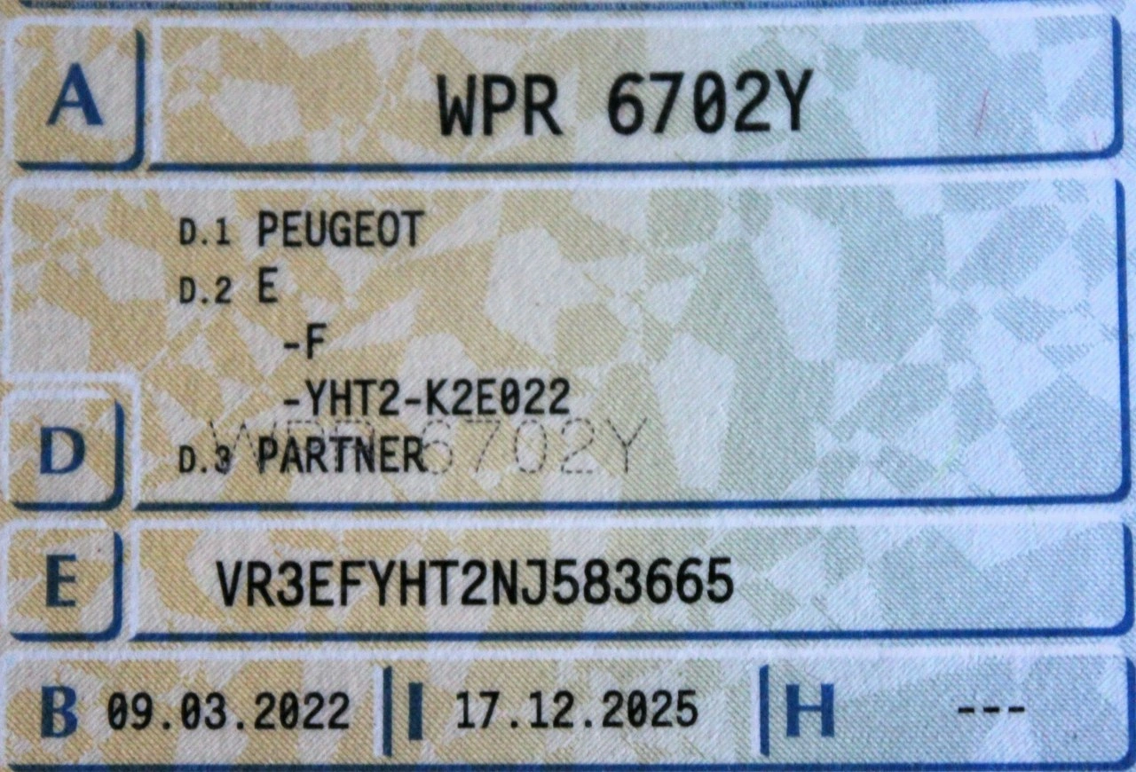 Peugeot Partner - Zdjęcie 6