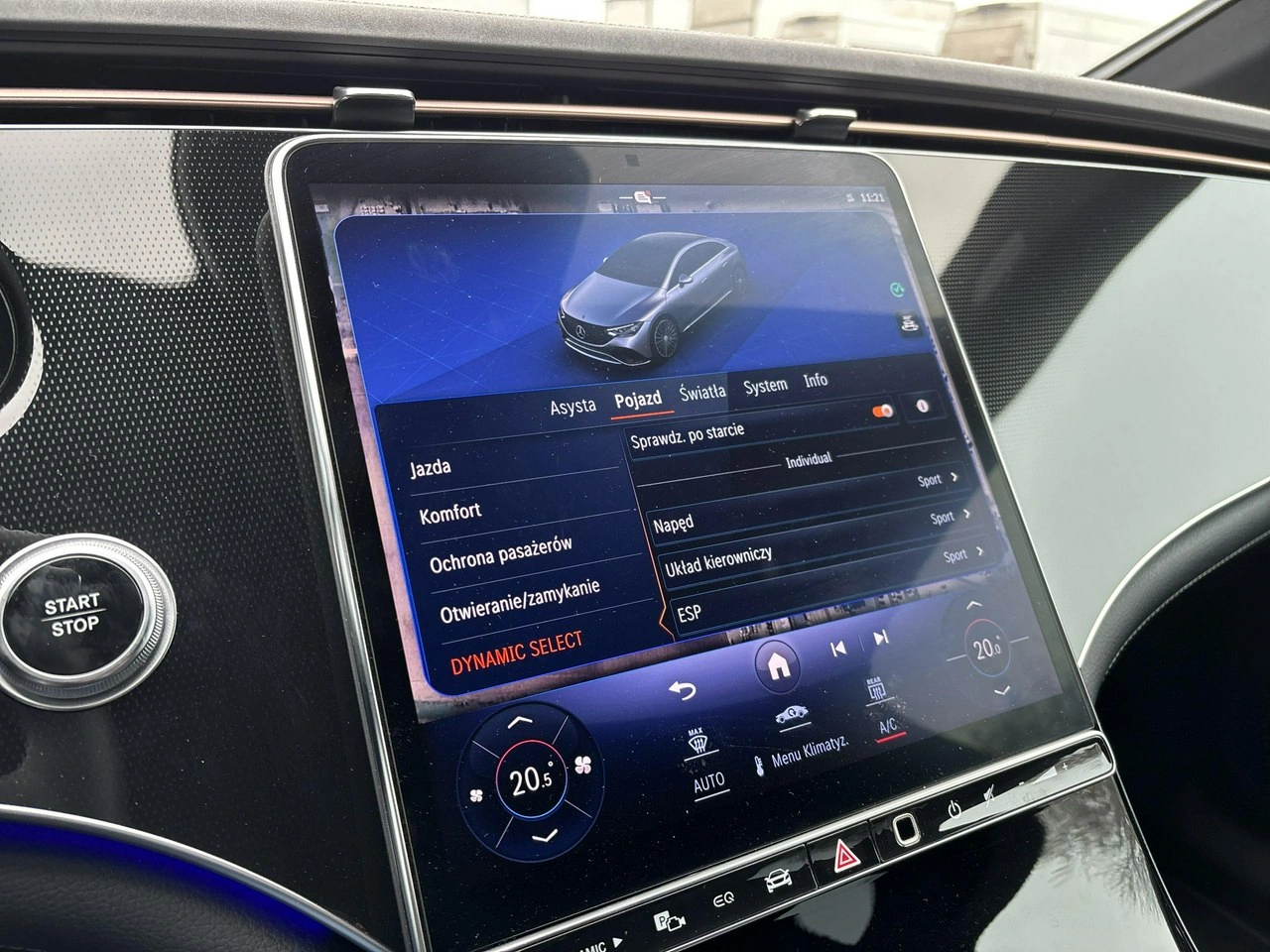 Mercedes EQE - Zdjęcie 25