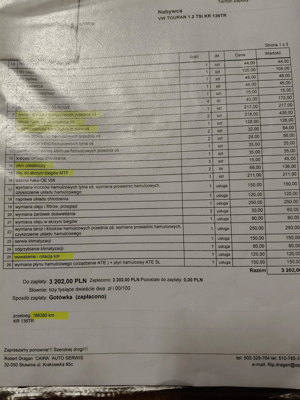 Volkswagen Touran - Zdjęcie 15