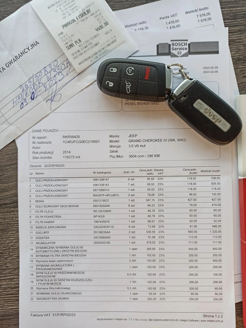 Jeep Grand Cherokee - Zdjęcie 30