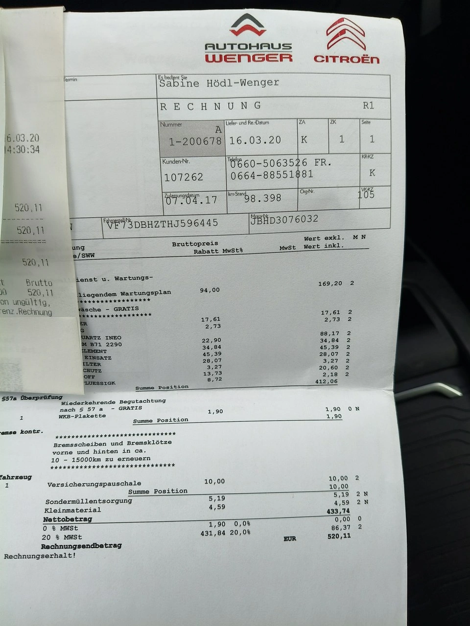 Citroën C4 Picasso - Zdjęcie 20