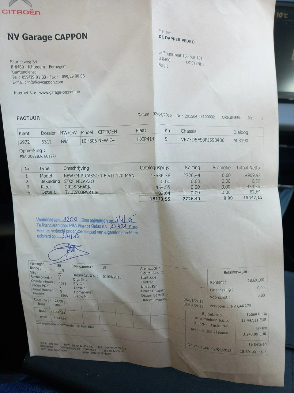 Citroën C4 Picasso - Zdjęcie 35